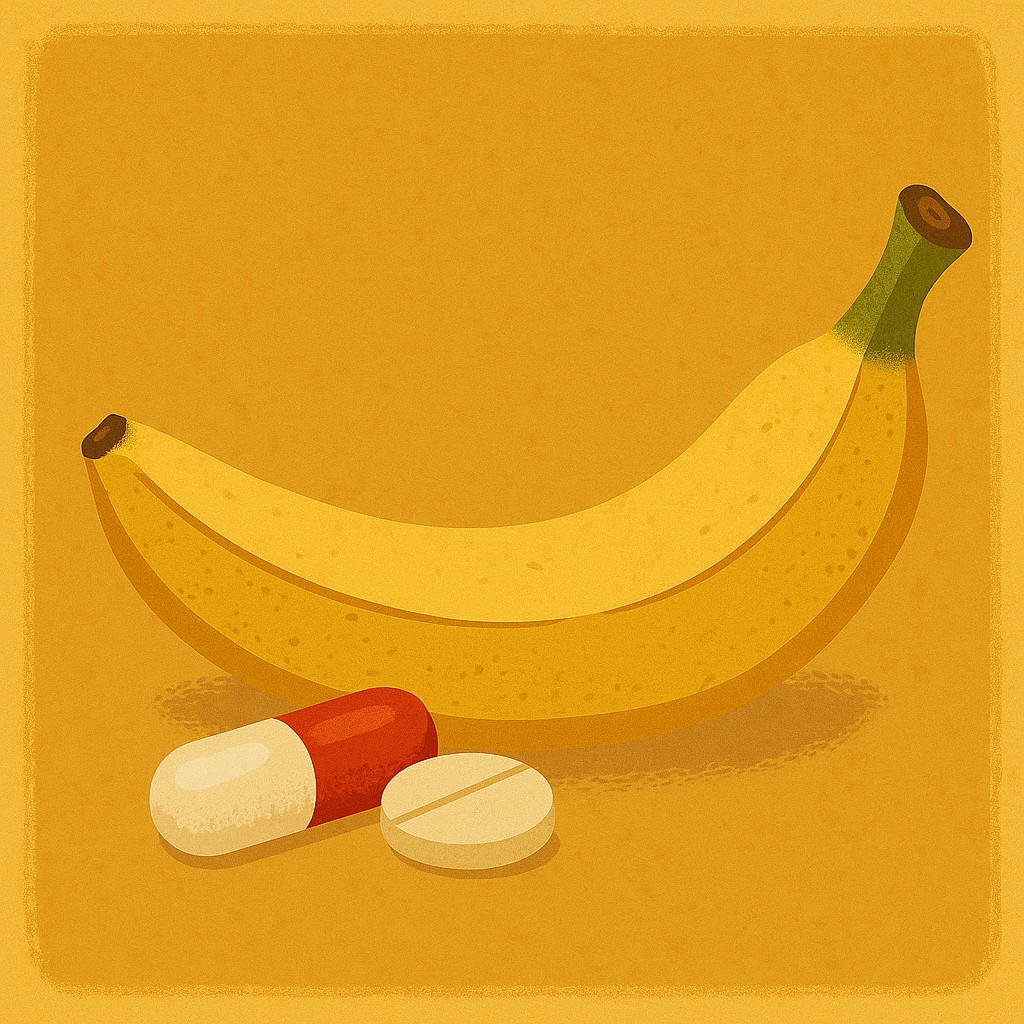 Medicamentos veterinários sabor banana para pets